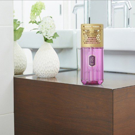 Жидкий освежитель ST для туалета парфюмированный с цветочным ароматом (400 мл.)