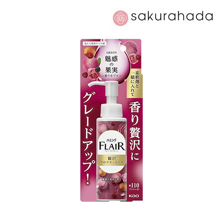 Кондиционер-эссенция KAO Humming FLAIR для усиления аромата кондиционера, цветочно-фруктовый аромат (90 мл.)
