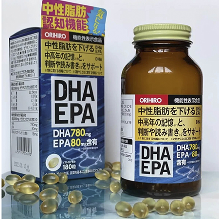 Комплекс EPA&DHA ORIHIRO Омега-3 (180 шт.)