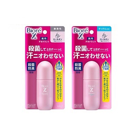 Дезодорант BIORE Medicated Deodorant Z роликовый антиперспирант, без аромата (40 мл.)