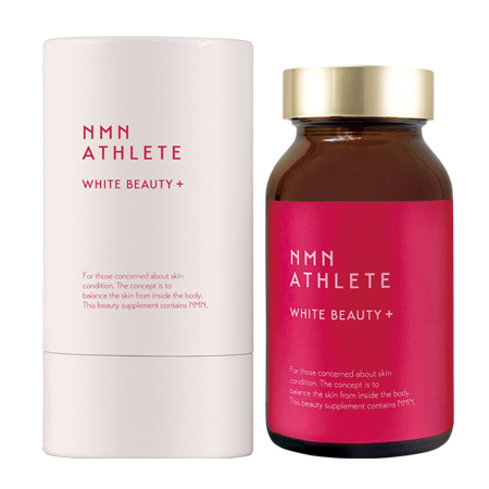 Омолаживающий комплекс для идеальной ровной кожи NMN ATHLETE White Beauty + (120 шт)