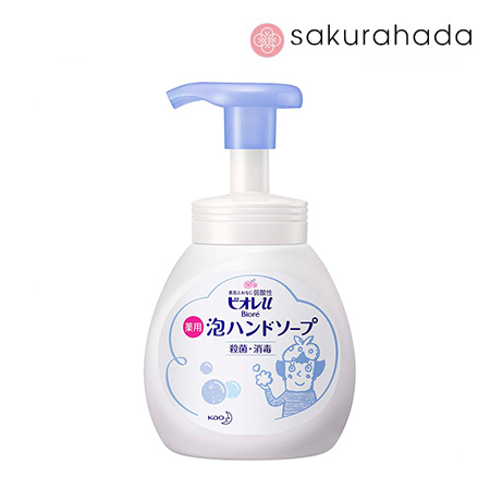 Жидкое мыло-пенка для рук  КAO "Biore U" с антибактериальным эффектом, аромат свежести (250 мл)