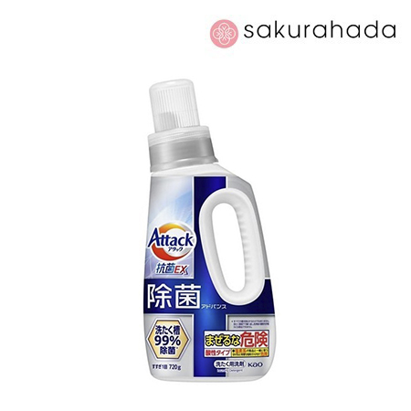 Гель для стирки КАО Attack Antibacterial с дезодорирующим и стерилизующим эффектом (720 гр.)