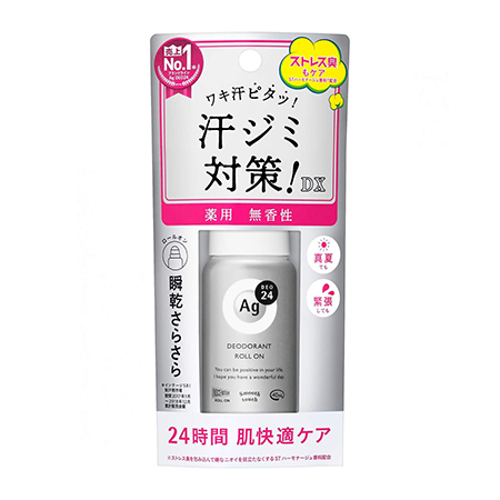 Дезодорант SHISEIDO Ag Deo 24 с ионами серебра, без аромата (40 мл.)