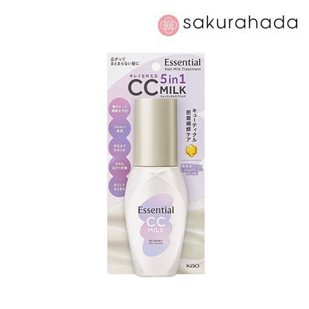 СС-молочко KAO "Essential" для восстановления повреждённых волос (несмываемый уход) (100 мл.)