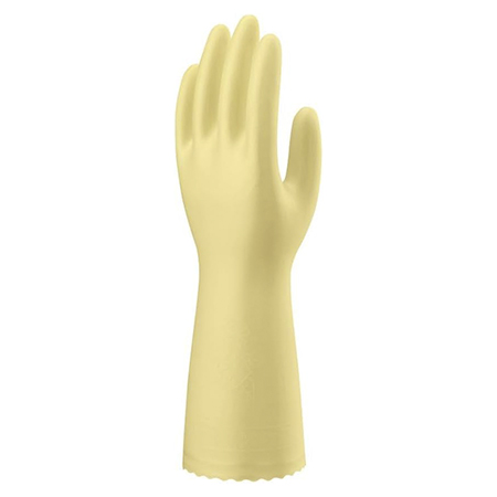 Перчатки SHOWA GLOVES с внутренним покрытием и усиленными кончиками пальцев, S, желтые (1 пара) Перчатки SHOWA GLOVES с внутренним покрытием и усиленными кончиками пальцев, S, желтые (1 пара)