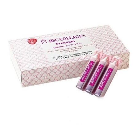 Концентрированный сырой коллаген HSC Collagen Premium (15 капсул по 20 мл.)