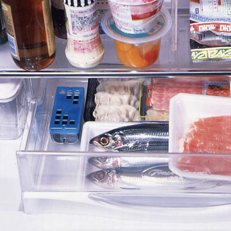 Поглотитель неприятных запахов ST Deodorant Charcoal для зоны свежести холодильника  (2 х 55 г)