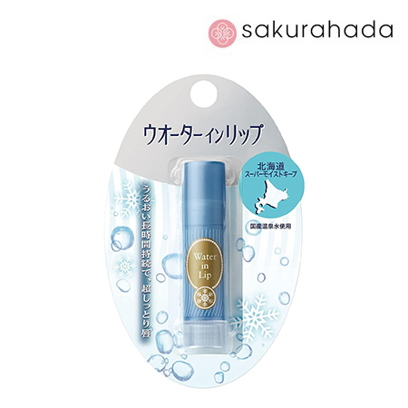 Питательный бальзам для губ SHISEIDO Water in Lip защита от ветра и мороза, без отдушек (3,5 гр.)