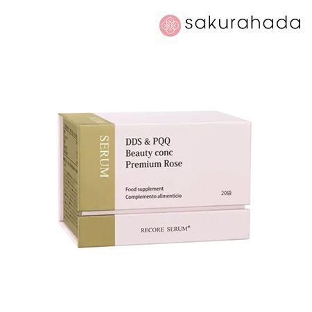Бьюти-комплекс для свежести и ровного тона кожи RECORESERUM  DDS&PQQ Beauty conc Premium Rose (на 20 дней)