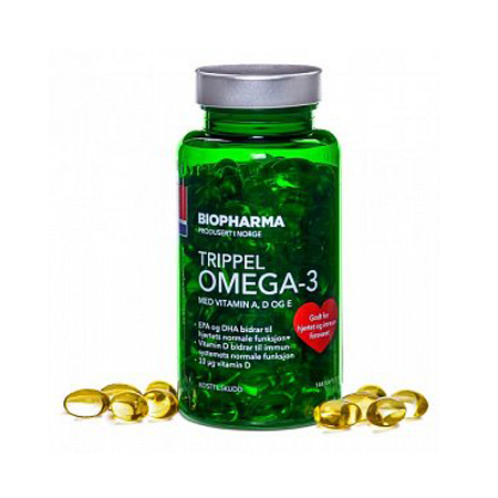 Комплекс Омега-3 Biopharma Trippel Omega-3 (144шт)