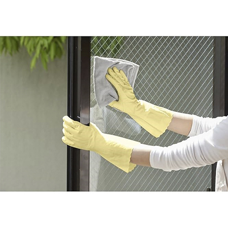 Перчатки SHOWA GLOVES с внутренним покрытием и усиленными кончиками пальцев, S, желтые (1 пара) Перчатки SHOWA GLOVES с внутренним покрытием и усиленными кончиками пальцев, S, желтые (1 пара)