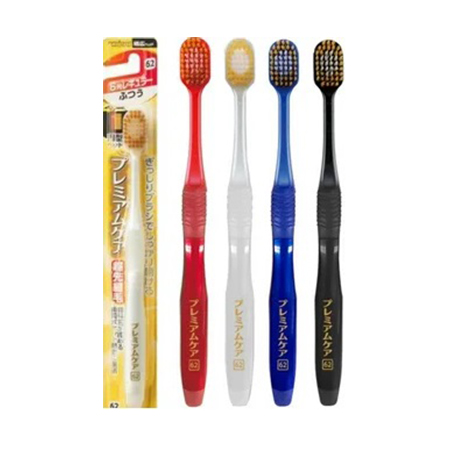 Зубная щетка EBISU Premium Care, широкая, средней жесткости (1 шт.)