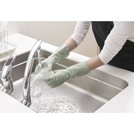 Перчатки SHOWA GLOVES с внутренним покрытием и усиленными кончиками пальцев, M, зеленые (1 пара) Перчатки SHOWA GLOVES с внутренним покрытием и усиленными кончиками пальцев, M, зеленые (1 пара)