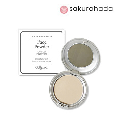 Компактная пудра-вуаль с защитой от солнца CELLPURE Veil Powder Clear UV Face Powder (10 гр.)