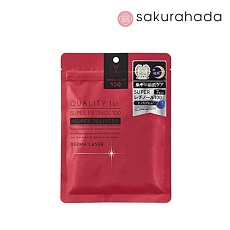 Маска для лица Quality First Derma Laser Super Retinol 100 с ретинолом (7 шт.)