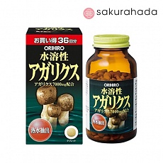 Комплекс ORIHIRO Agaricus для поддержки иммунитета (432 шт. на 36 дней)