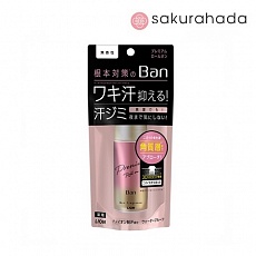 Дезодорант LION Ban Premium Gold Label роликовый, без аромата  (40 мл.)