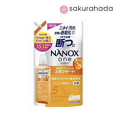 Средство для стирки LION Nanox One Standart против стойких загрязнений, сменный блок (1530 гр.)
