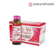 Жидкий пептид коллагена с кремнием UMO Silica Collagen 10000 mg (10 бутылочек по 50 мл)