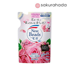 Мягкий гель для стирки КАО New Beads Luxe Pure Craft аромат розы и магнолии, сменный блок (650 гр)