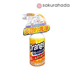 Универсальное чистящее средство YUWA Tomokazu Orange против стойких загрязнений, жира и наклеек (300 мл.)