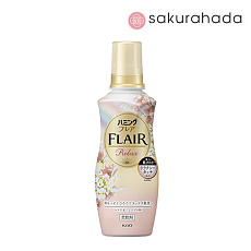 Кондиционер для белья KAO Humming FLAIR Relax, парфюмированный аромат мускуса и ландыша (510 мл.)