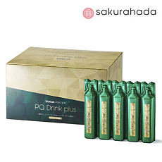 Омолаживающий напиток AXXZIA Venus Recipe PQ Drink Plus с 3D-коллагеном и PQQ (30 мл x 15 шт)