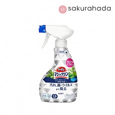 Спрей-пенка для очистки и дезодорации туалета  KAO Magiclean Deodorant&Clean, мята (380 мл.)