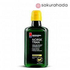 Комплекс Омега-3 Biopharma Norsk Tran Omega-3 со вкусом лимона (250мл)
