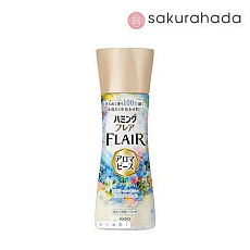 Кондиционер для белья в гранулах KAO Humming FLAIR аромат мускуса и цветов (260 гр.)