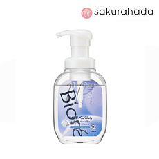 Пена для душа KAO Biore U Pure Savon увлажняющая с ароматом цветочного мыла (540 мл.)