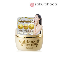 Антивозрастной крем-гель все-в-одном для упругости и блеска кожи Roicosmo Golden Silk White Up (62 гр)
