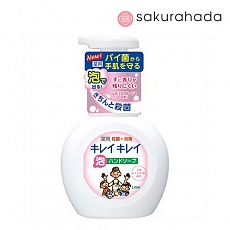 Жидкое мыло-пенка для рук LION "KireiKirei" с антибактериальным эффектом аромат цитрусовых (250мл.)